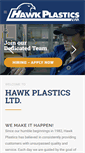 Mobile Screenshot of hawkplastics.com